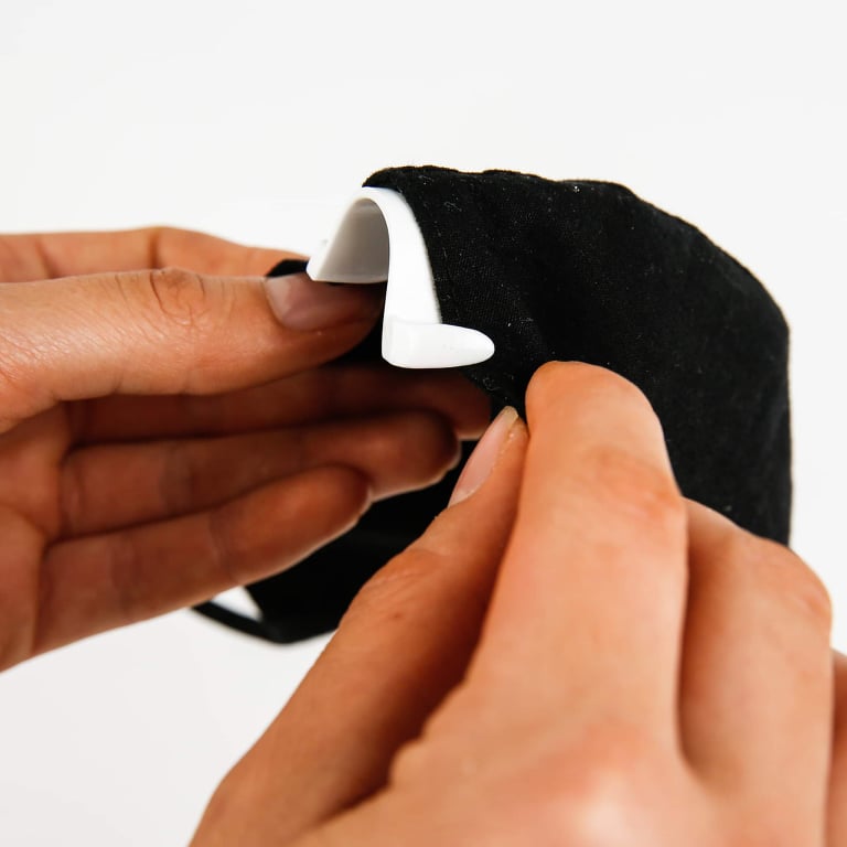 Anti-Fog Nose Clips for Masks - 6 Pack - Black