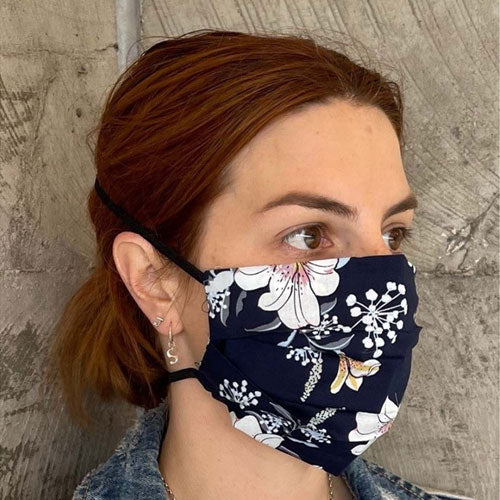 Annah Stretton - Women's - Navy Flower - Pack Of 2