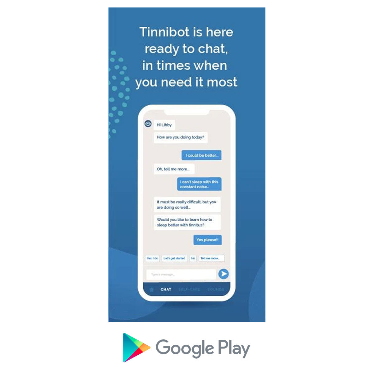 Tinnibot - Tinnitus Relief App - 12 Month Subscription